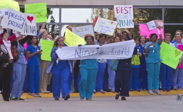 الممرضة الأمريكية نينا فام التي اصيبت بحمى  - إيبولا -  ترفع دعوى قضائية ضد المستشفى