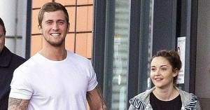 Jacqueline Jossa and Dan Osborne can't stop smiling as they take their 'perfect' one-day-old baby girl home from hospital