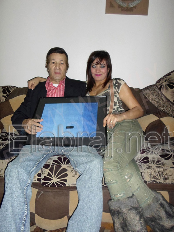 سعيد صالح وزوجته شيماء فرغلي سعيد صالح وزوجته شيماء فرغلي